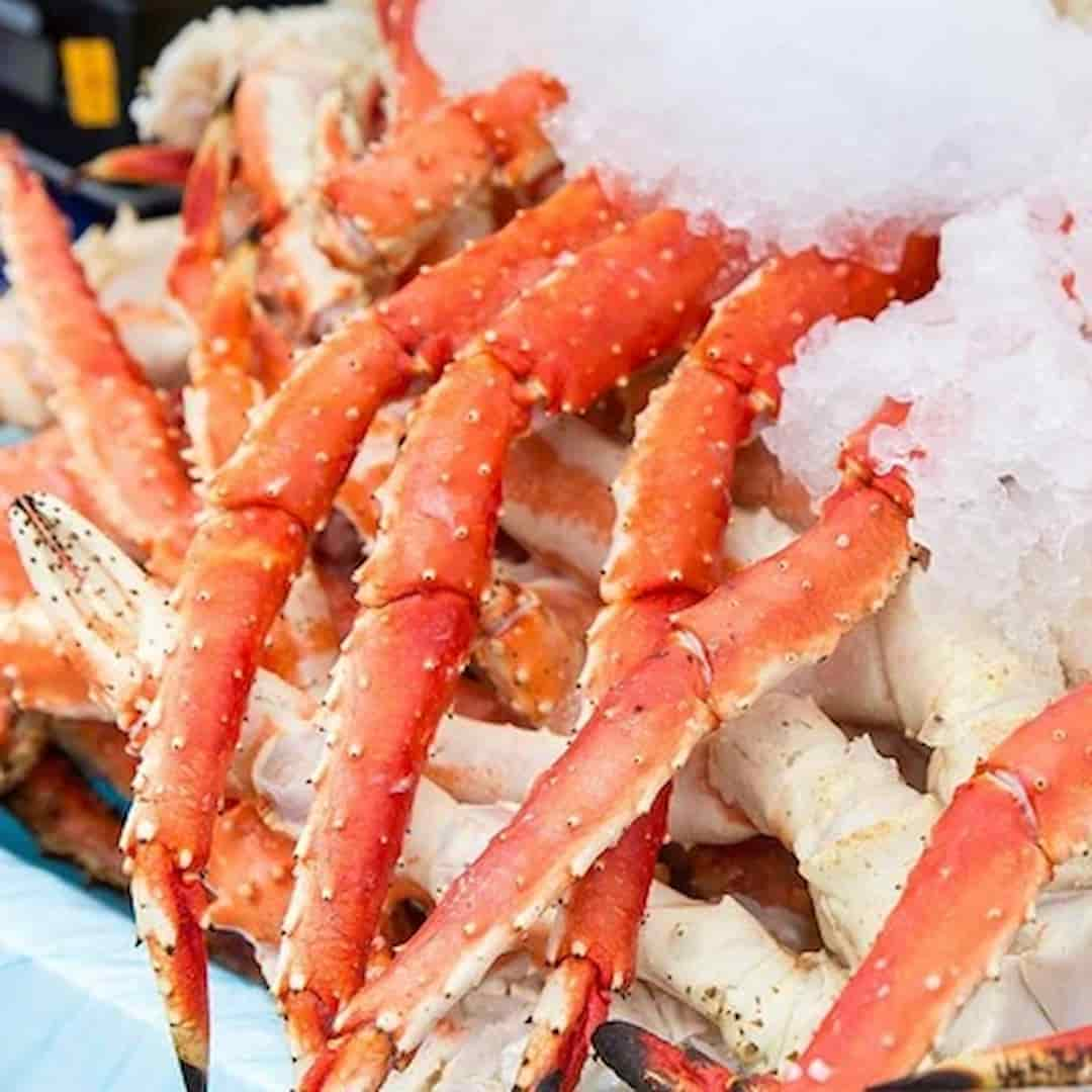 Thịt cua King crab có hương vị đặc trưng của hải sản thượng hạng