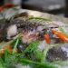 Bánh tráng cuốn cá chẽm