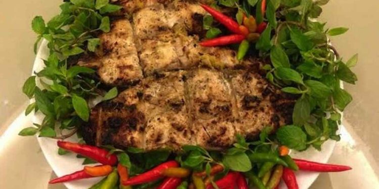 Cá vược nướng riềng mẻ là món ăn ngon được nhiều người lựa chọn