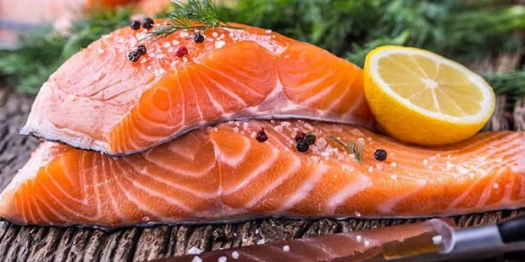 Cá hồi bao nhiêu calo