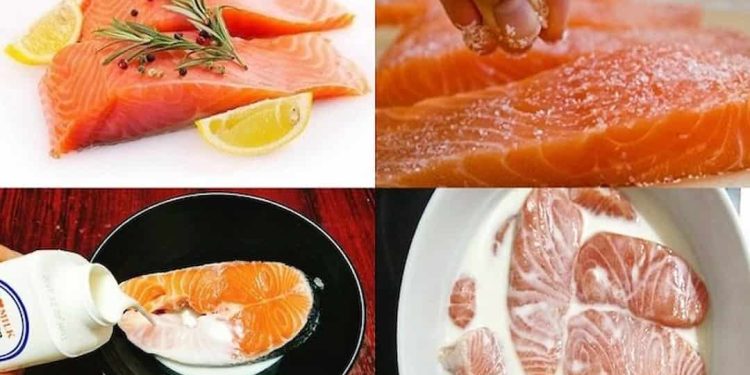 Các cách khử mùi tanh cá hồi hiệu quả