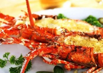 Cách làm tôm hùm bông nướng phô mai thơm ngon